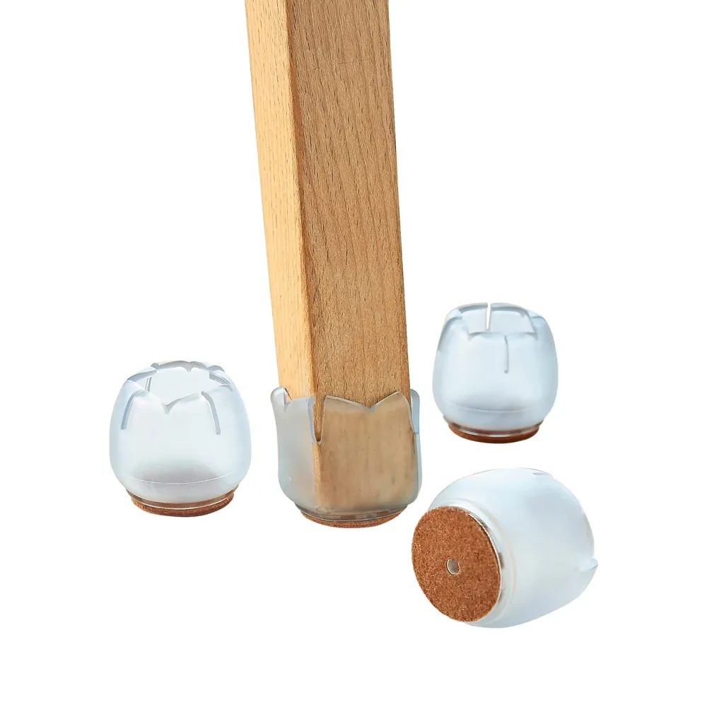 Stuhlbeinkappen, 4 Stück