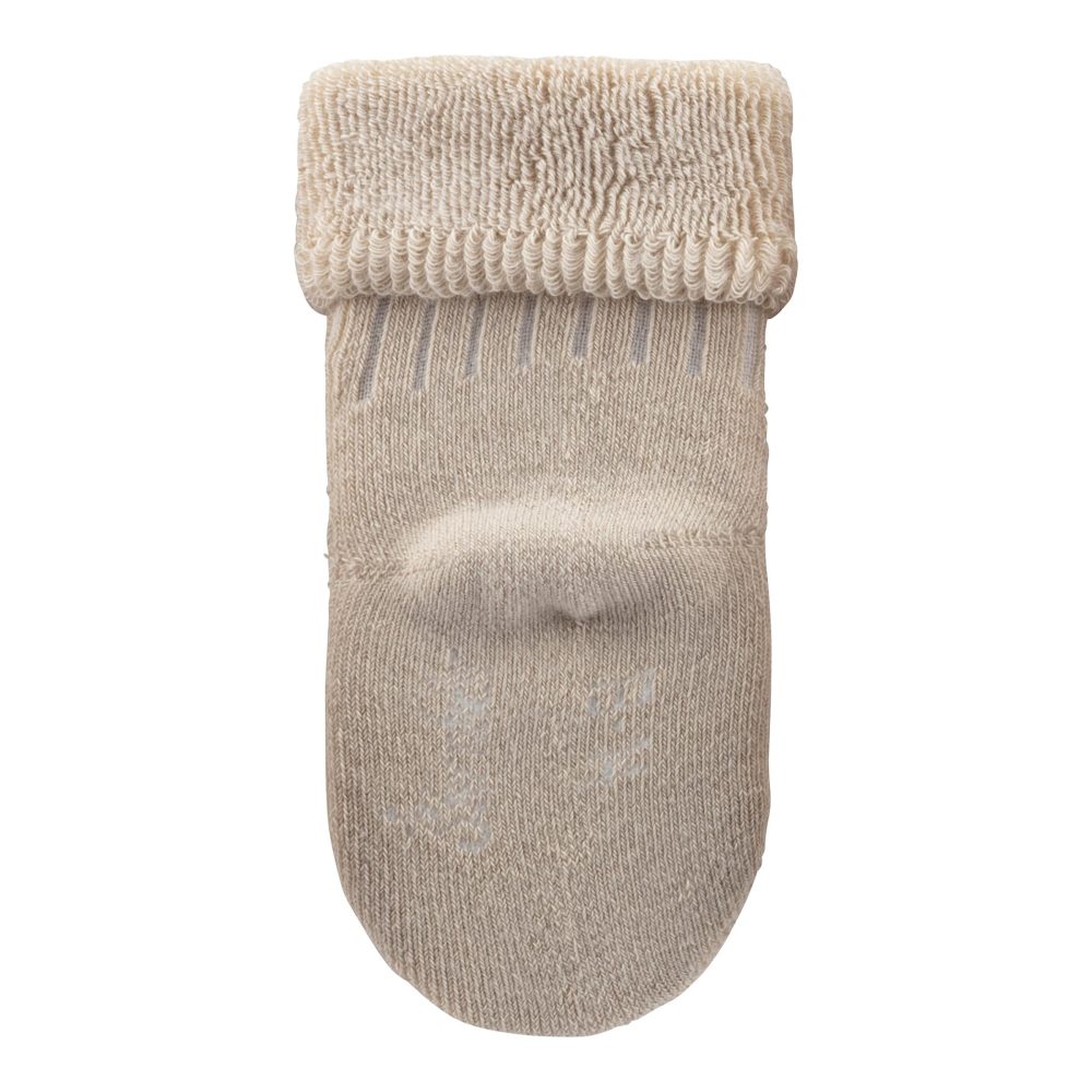 Socken mit geripptem Vollplüsch