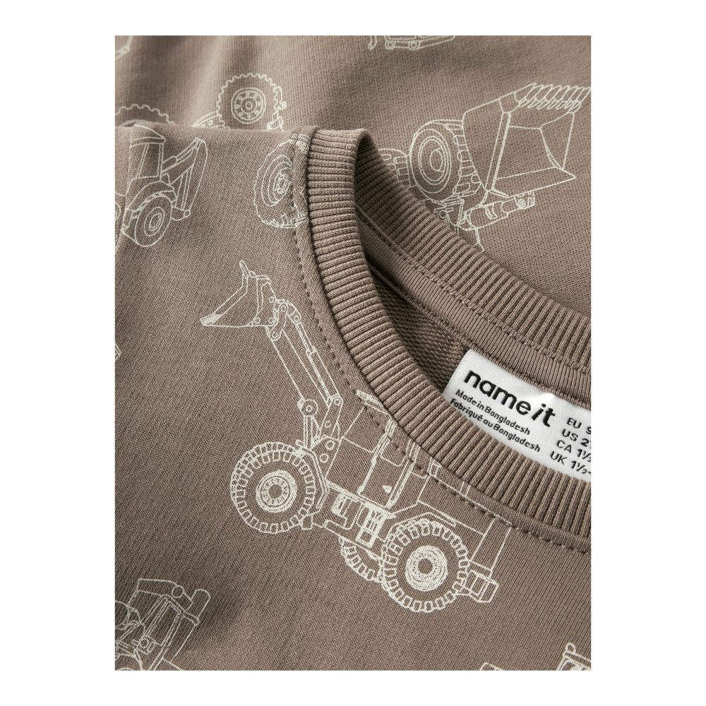 Name It - Sweatshirt, 110, Hellbraun