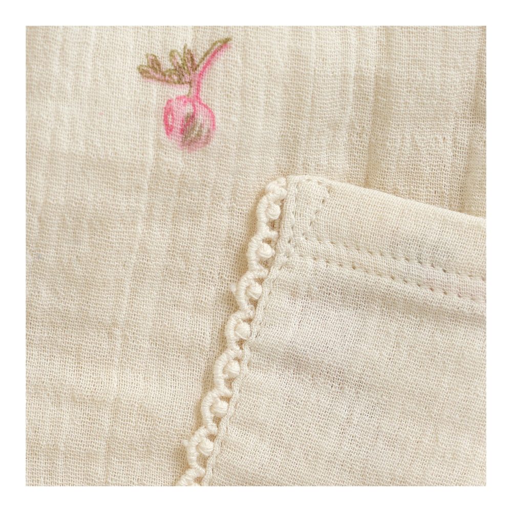 Stoffhose Blumen