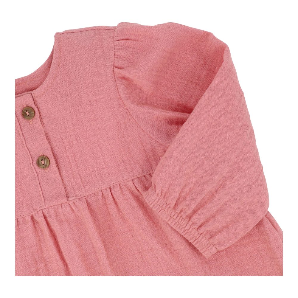 Musselin-Shirt langarm
