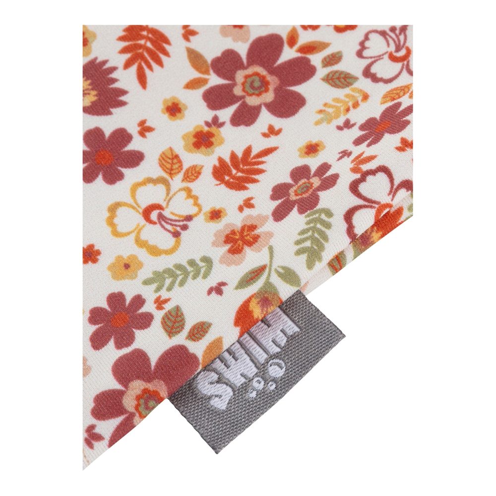 Capri-Schwimmleggings mit Windeleinsatz und UV-Schutz Blumen