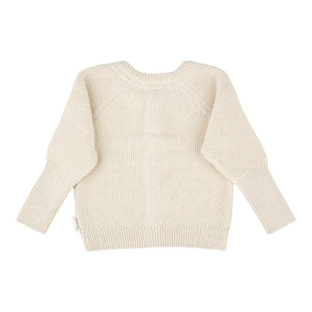 2-tlg. Set Strickjacke und Strickhose
