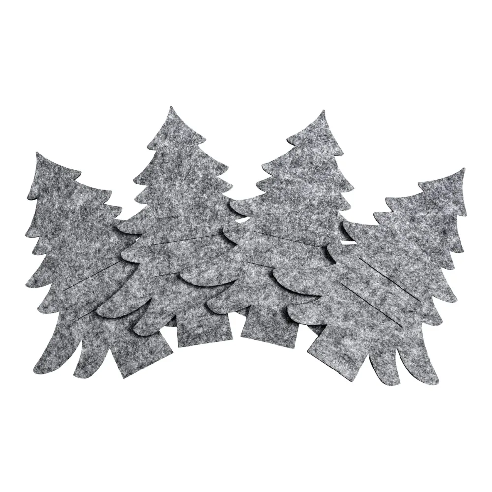 Bestecktaschen ?Tannenbaum?, 4 Stück