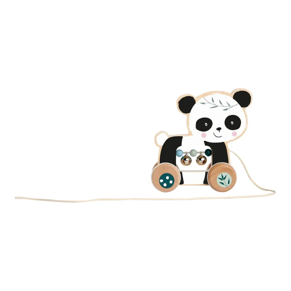Nachziehspielzeug Panda