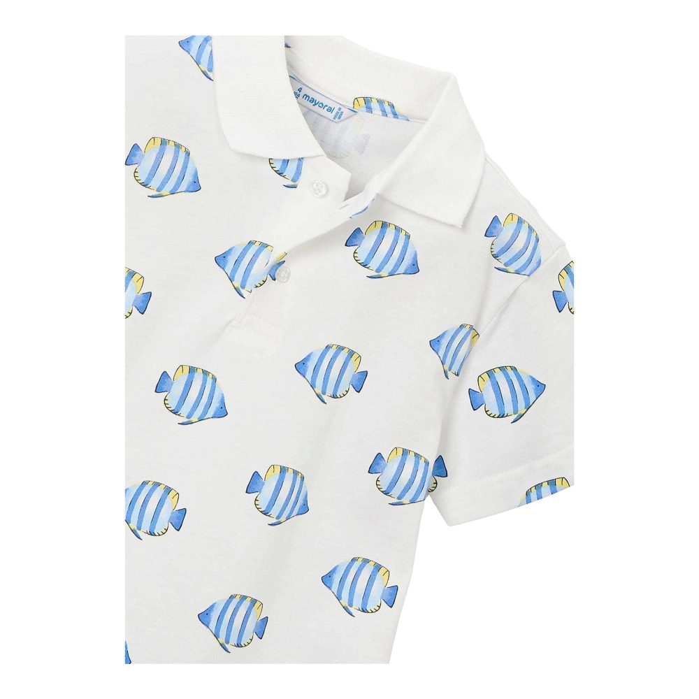 Polo-T-Shirt Fische