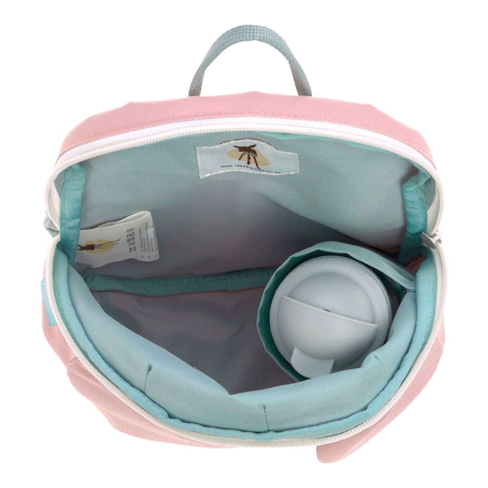 Lässig Kinderrucksack TINY ABOUT FRIENDS - CHINCHILLA (20x24x9) in rosa