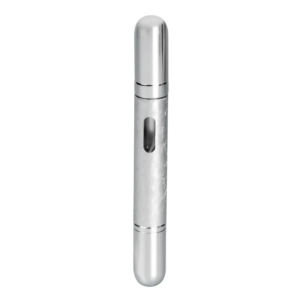 Parfum-Zerstäuber mit Roll-On, silber