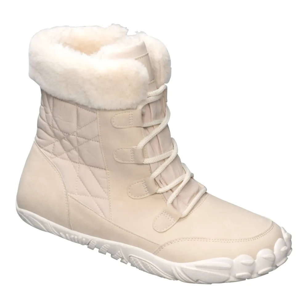 wonderwalk Barfuß-Wärmestiefel ?Belinda?, Größe: 39, beige