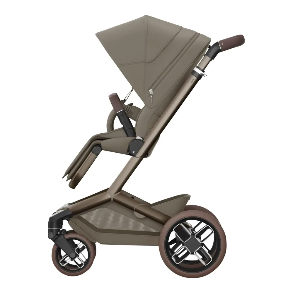Kombikinderwagen Fame Travel-Set ink. Babyschale Pebble Slide Pro und Isofix-Basis Familyfix Slide Pro