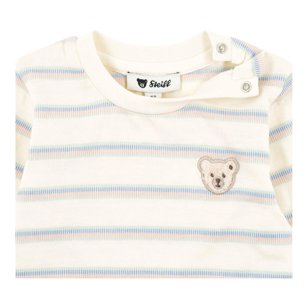 Shirt langarm Ringel Bär