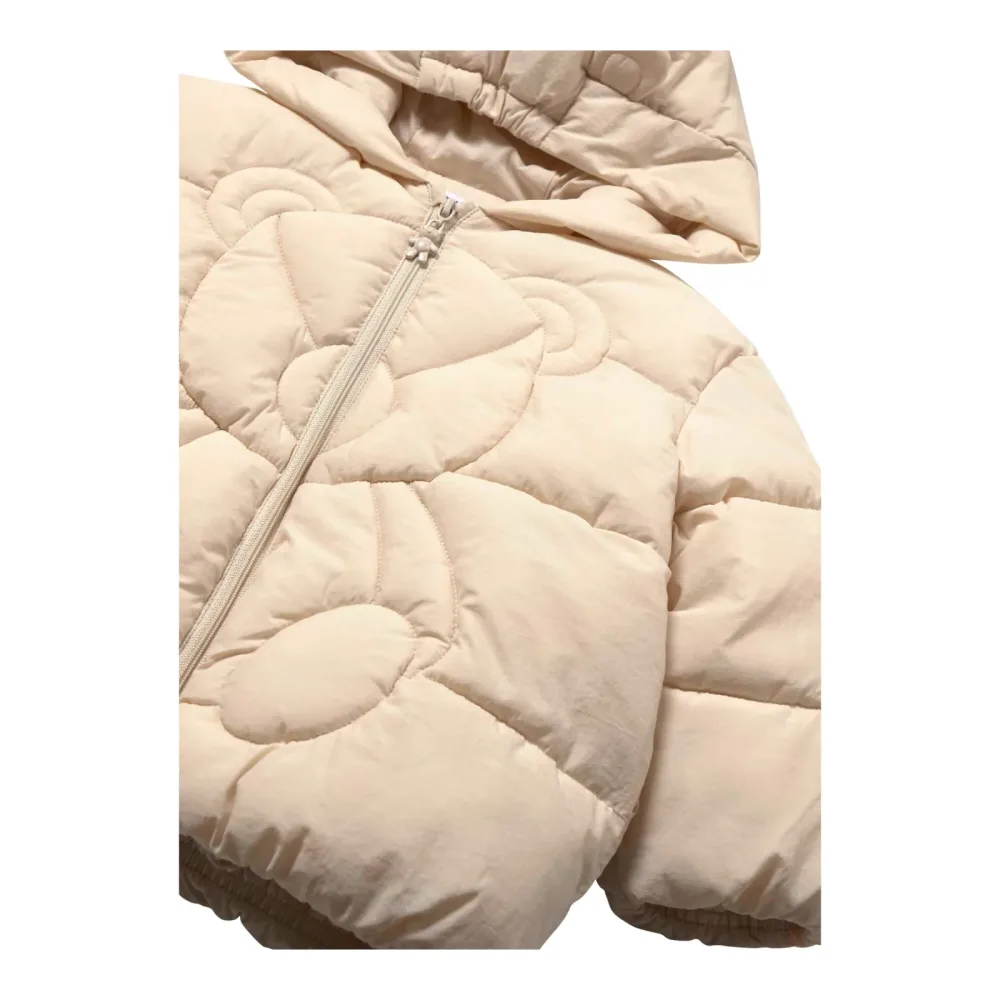 Steppjacke Kapuze mit Ohren Bär