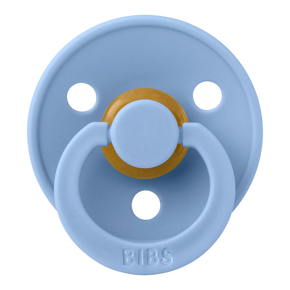 BIBS Schnuller Colour Sky Blue / Baby Blue 6-18 Monate, 2 Stk.