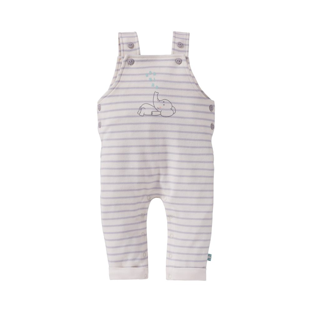 2-tlg. Set Latzhose mit Shirt Elefant