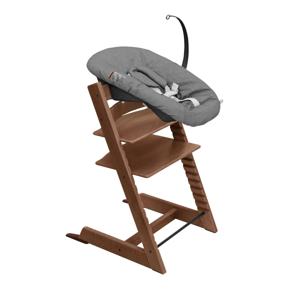 Bundle Treppenhochstuhl inkl. Newbornset Deep Grey & Babyset