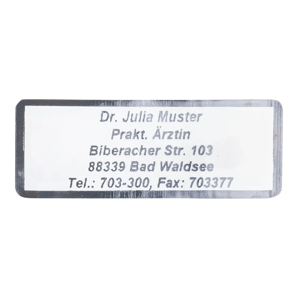 Namensaufkleber 