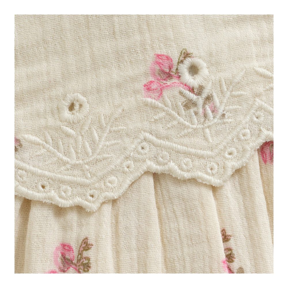 Kleid ohne Arm Blumen