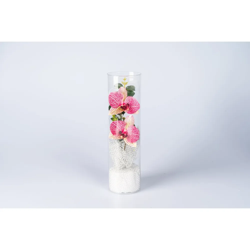 LED-Deko ?Orchidee im Glas?