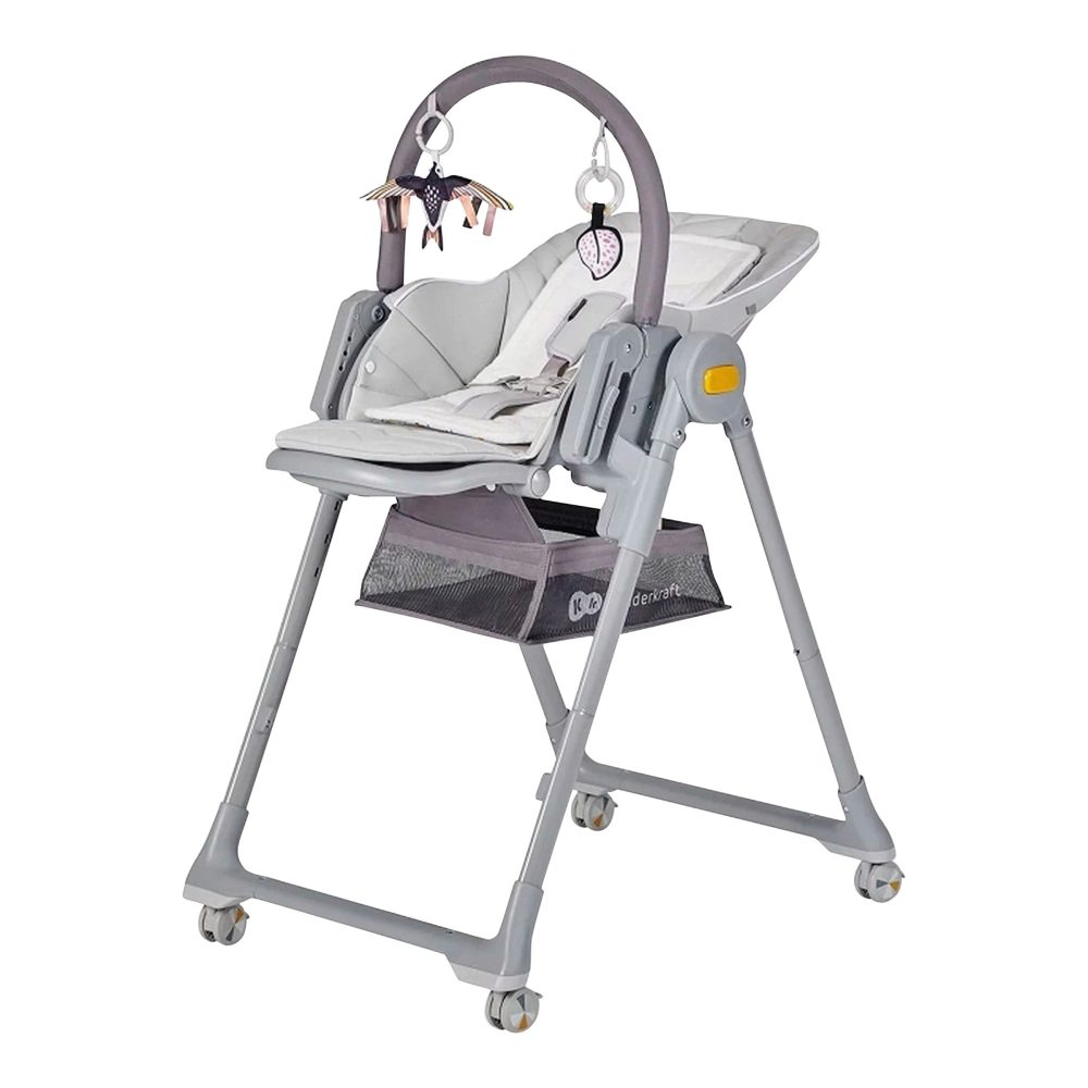 Kinderkraft Hochstuhl LASTREE grey