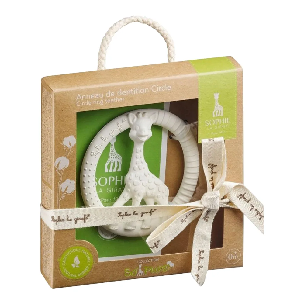 Beißring So'Pure Ring aus Naturkautschuk