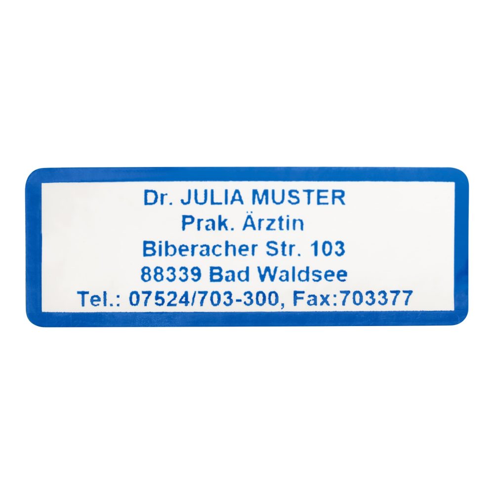 Namensaufkleber 