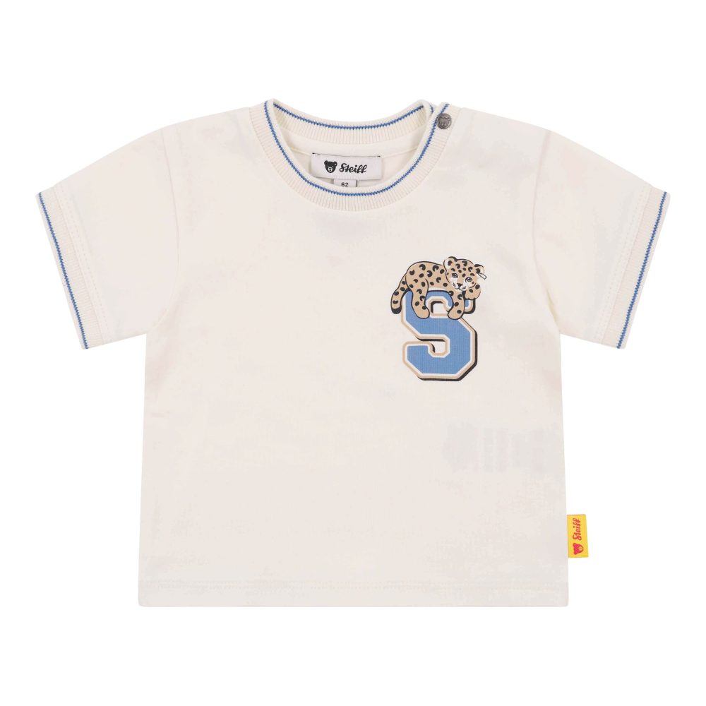 2-tlg. Set T-Shirt und Shorts Struktur