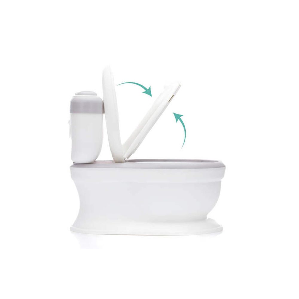 fillikid Töpfchen Mini Toilette Marlin grau / weiß
