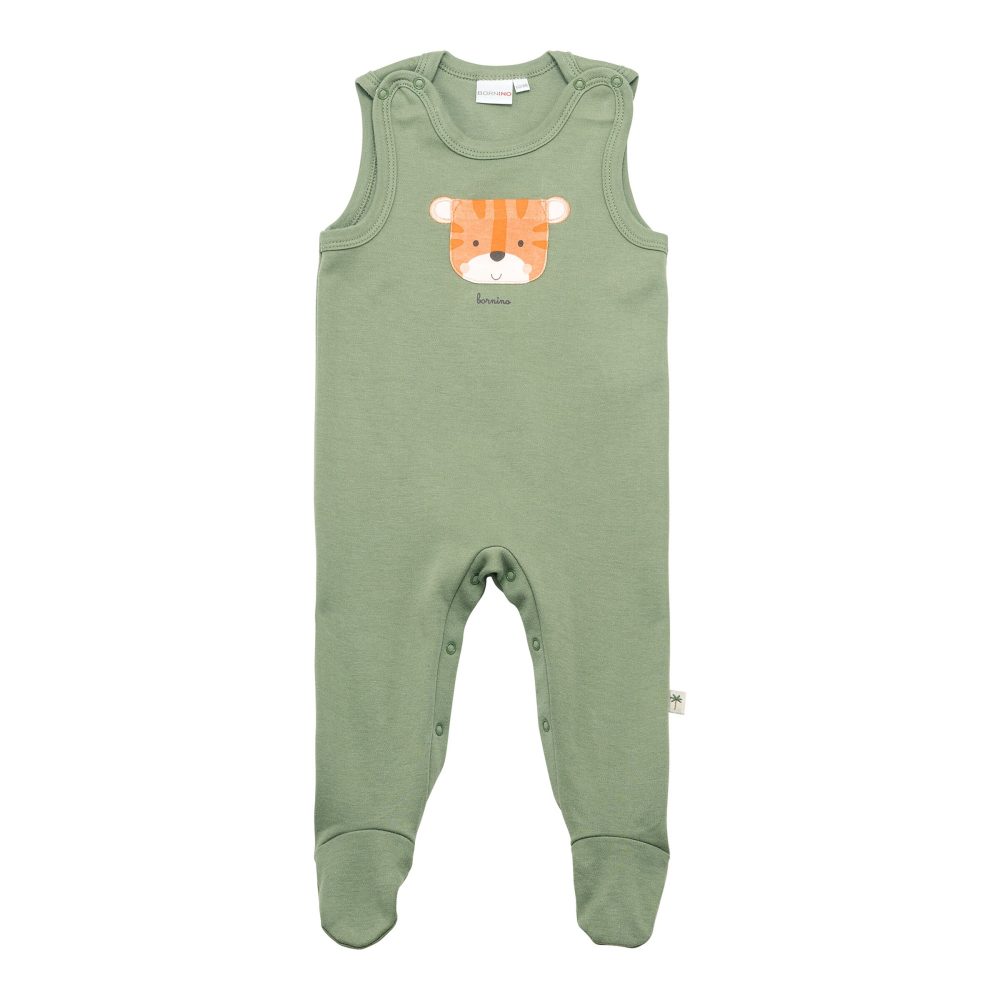 Strampler-Set 2-tlg. mit Body Ringel Tiger
