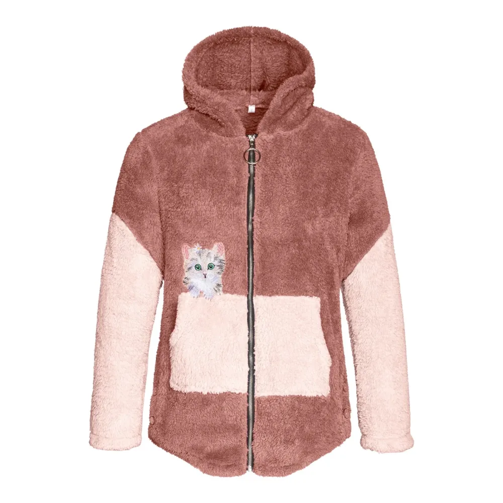 Kuschel-Jacke ?Katze Mimi?, Größe: L