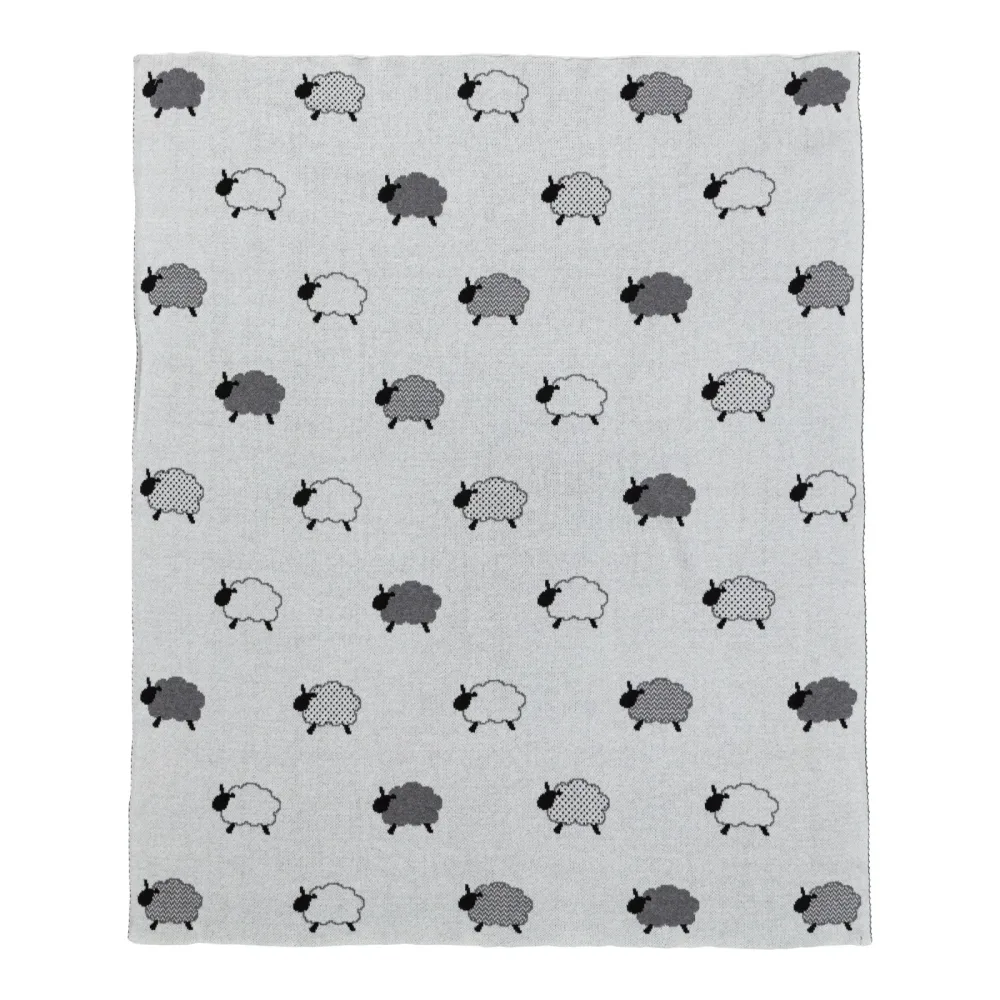 Babydecke Strick 80x100 cm