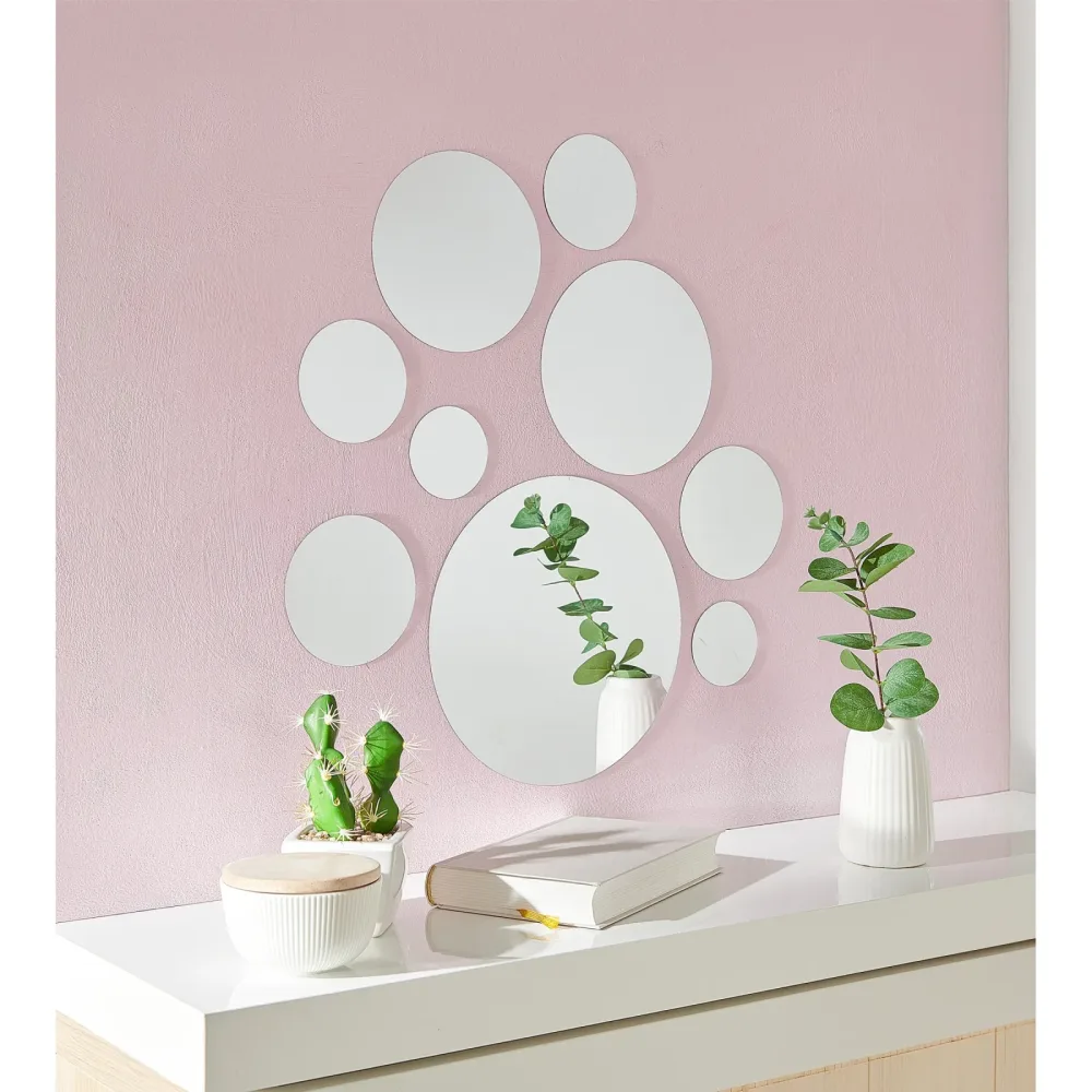 Spiegelsticker-Set, 9-teilig