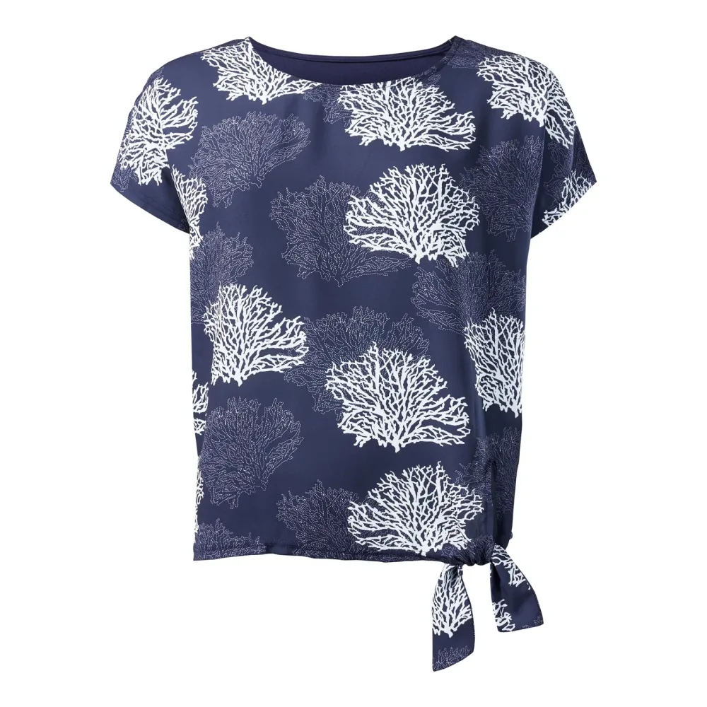 Knoten-T-Shirt, Größe: S