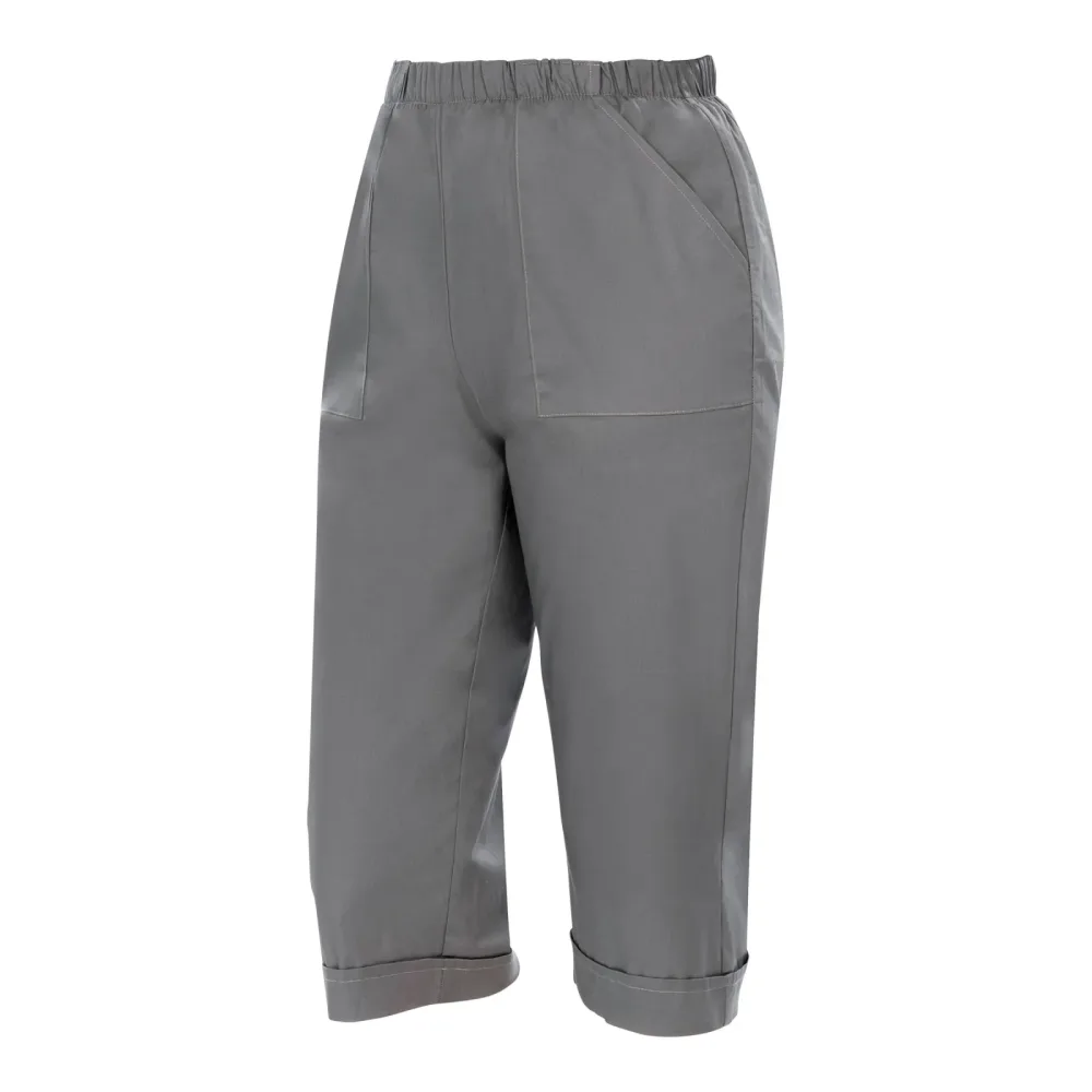 Capri-Hose, Größe: XL, grau