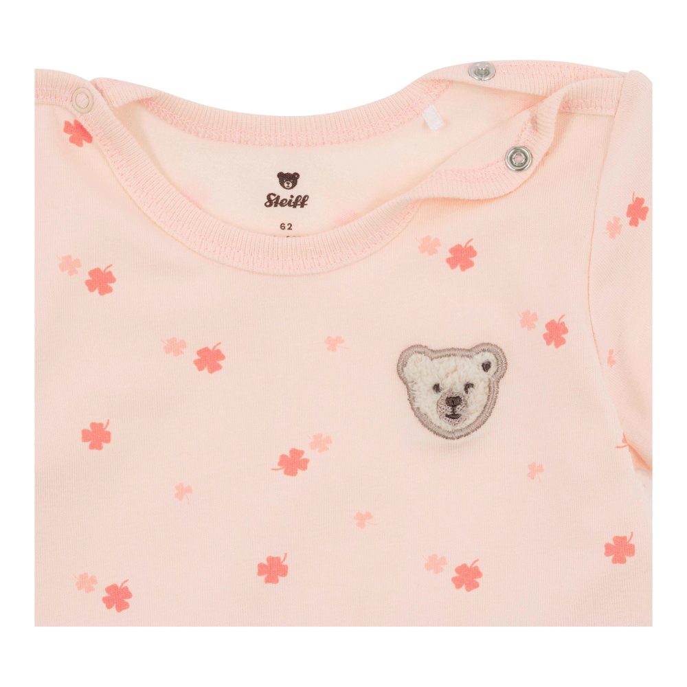 Body kurzarm Blumen Bär