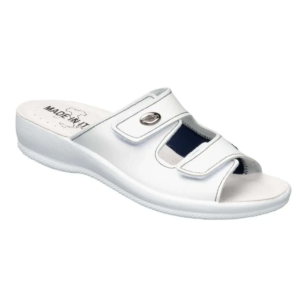 Leder-Pantolette 