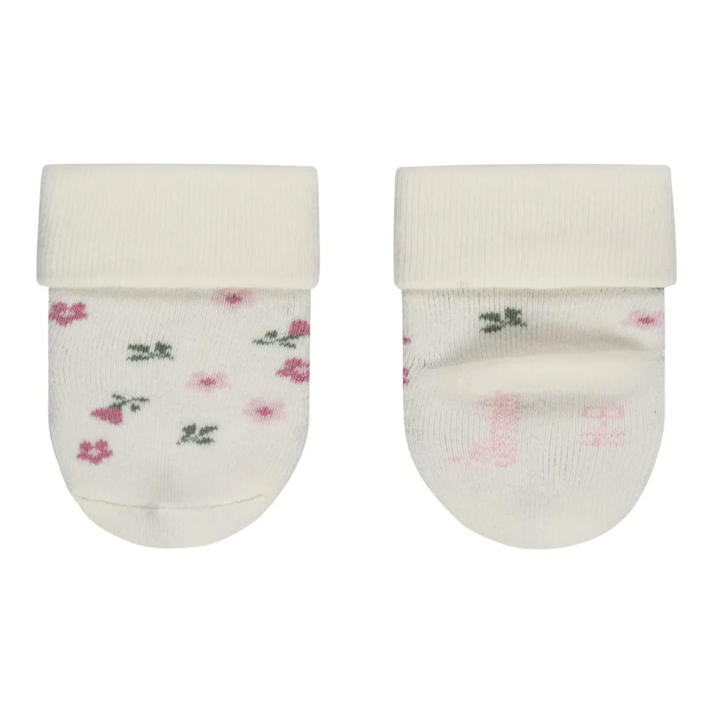3er-Pack Socken Blumen Schleife