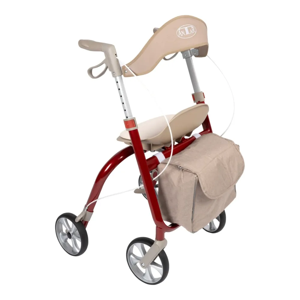 Aluminium Rollator AT51139 mit Hartschalensitz