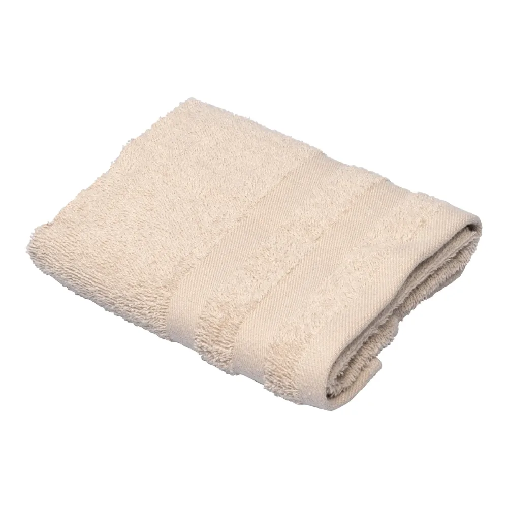 Gästehandtuch, 50x30 cm, 100% Baumwolle, beige