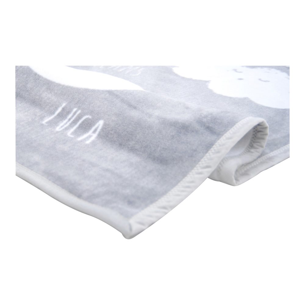 Babydecke Unicade mit Namen 75x100 cm