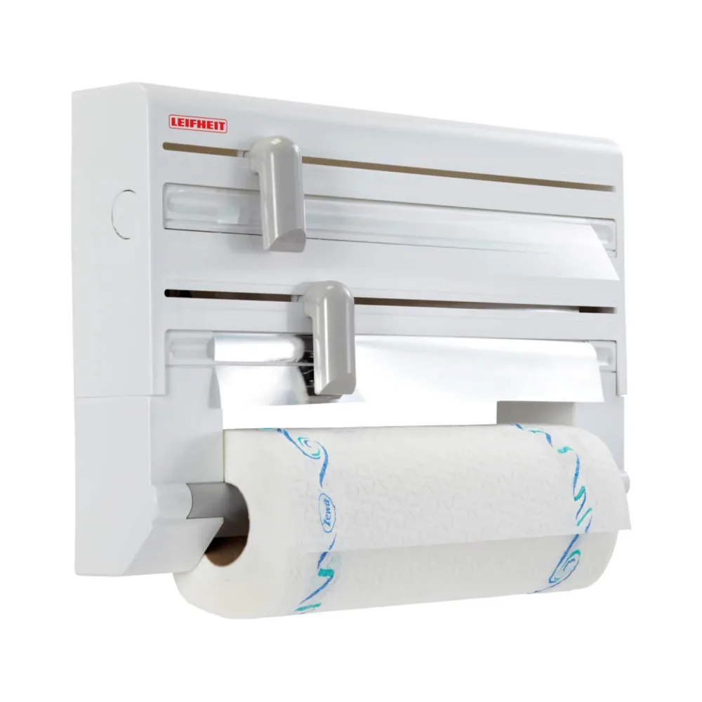 LEIFHEIT Küchenrollenhalter Weiss Parat Wandhalterung
