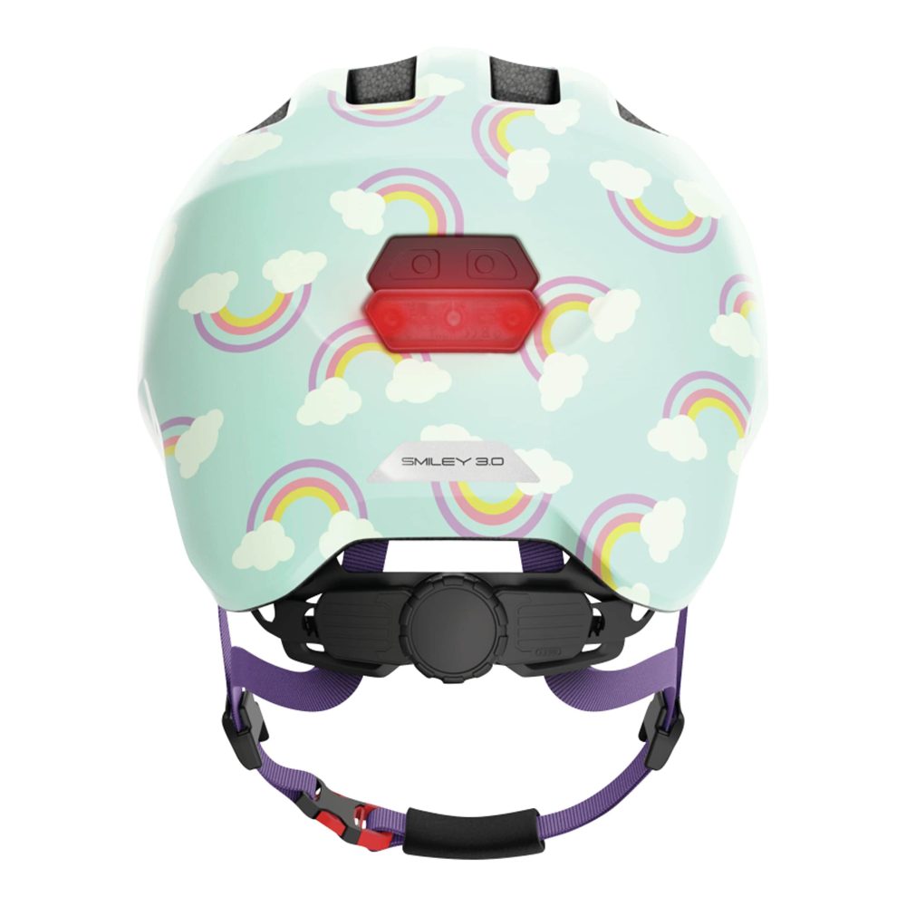 ABUS Smiley 3.0 LED Helm Kinder blau 2022 M | 50-55cm Kinderhelme