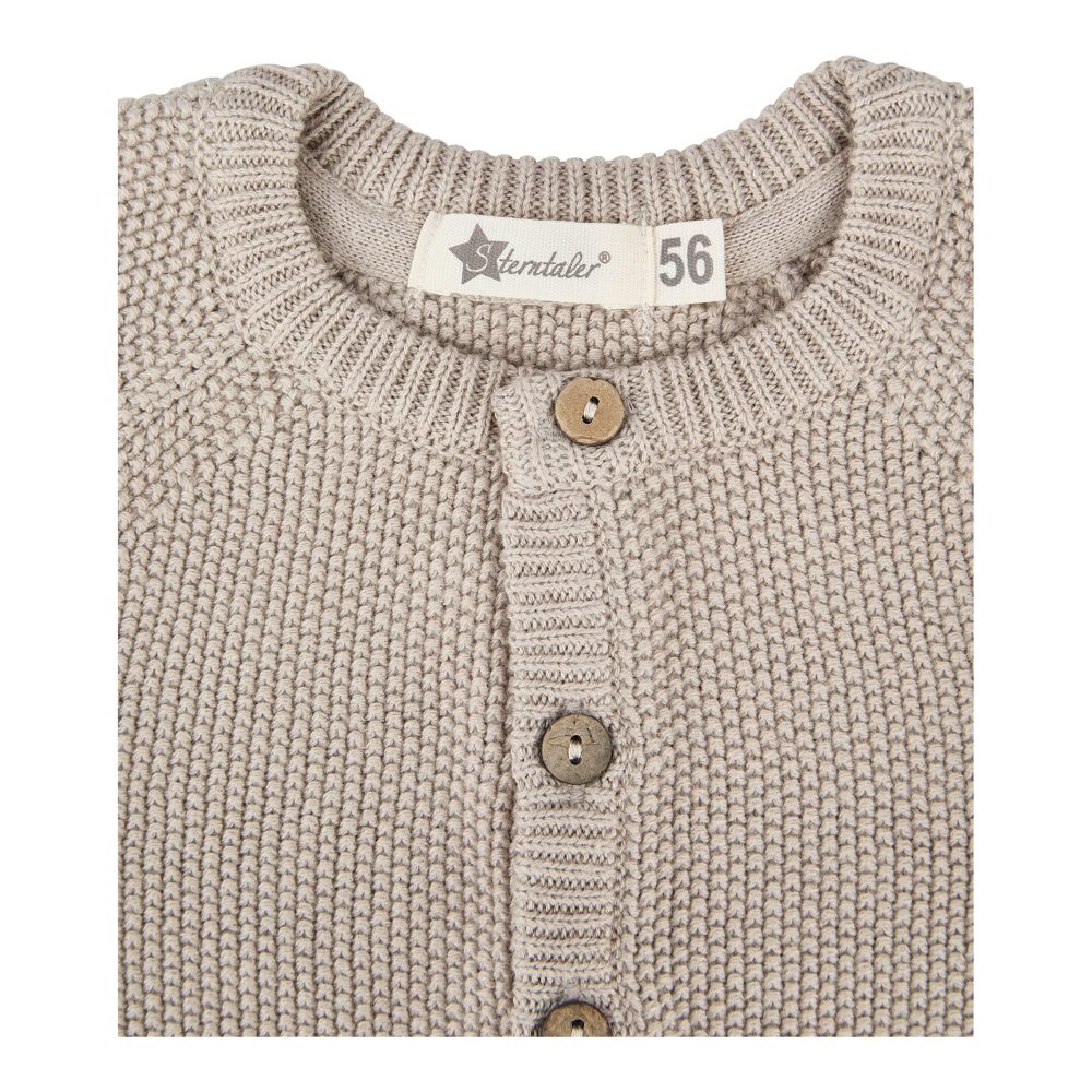 Strickjacke mit Mitwachsbündchen