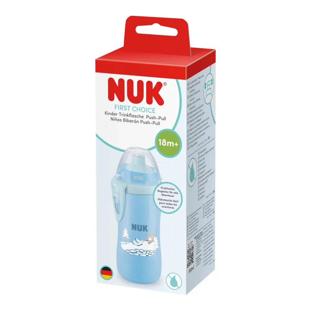 Trinkflasche Push-Pull First Choice, 300ml