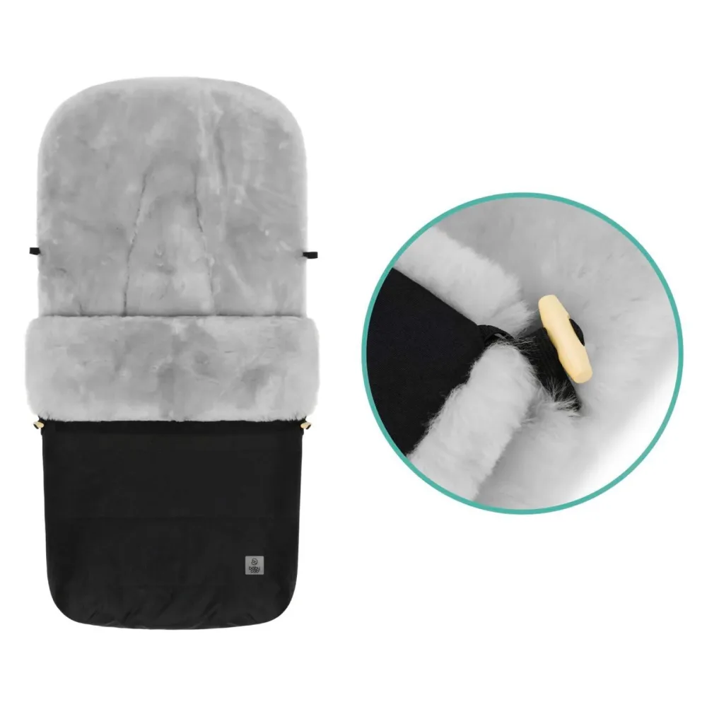 Winterfußsack Lammfell Lille Alpina
