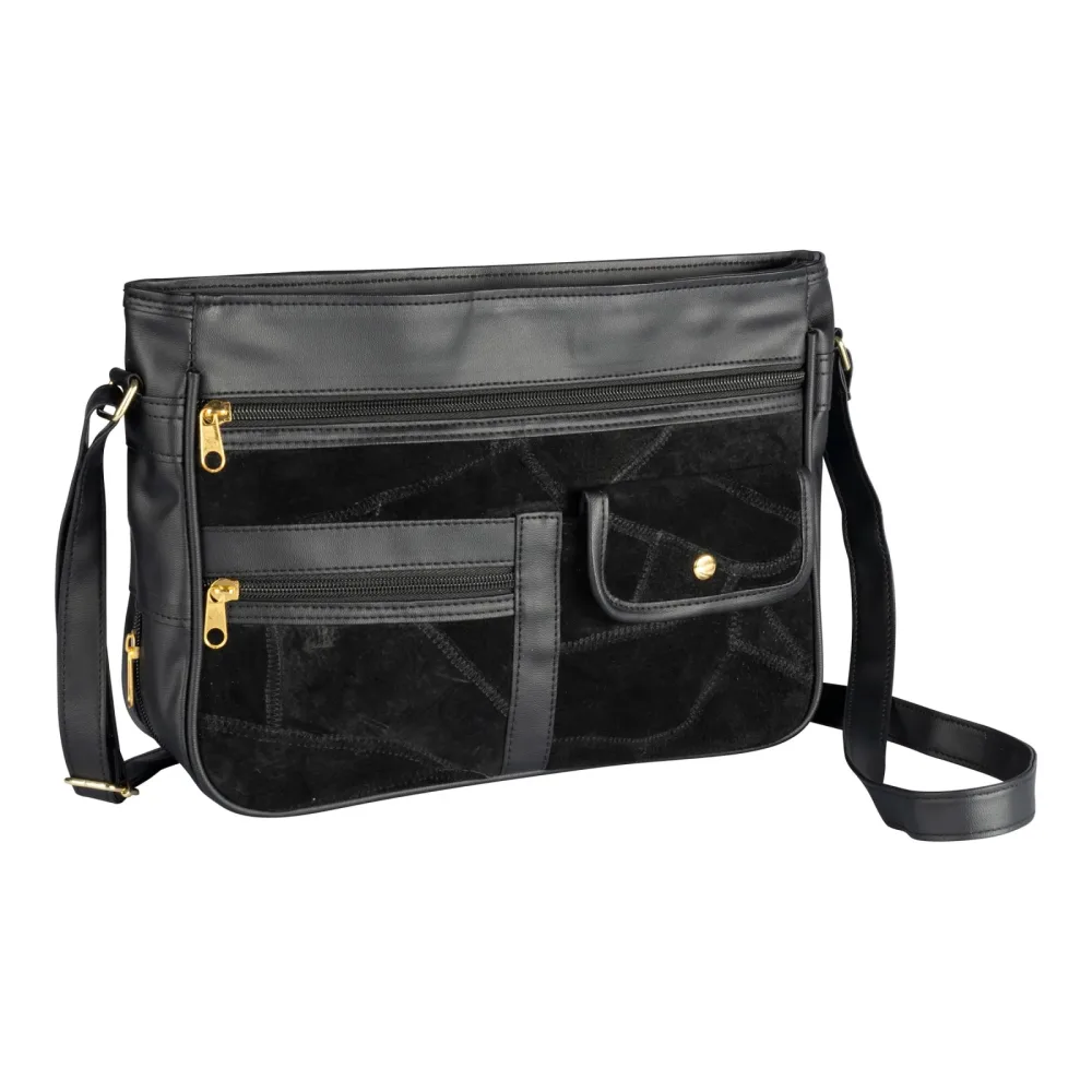 Patchwork-Ledertasche ?Irmgard?