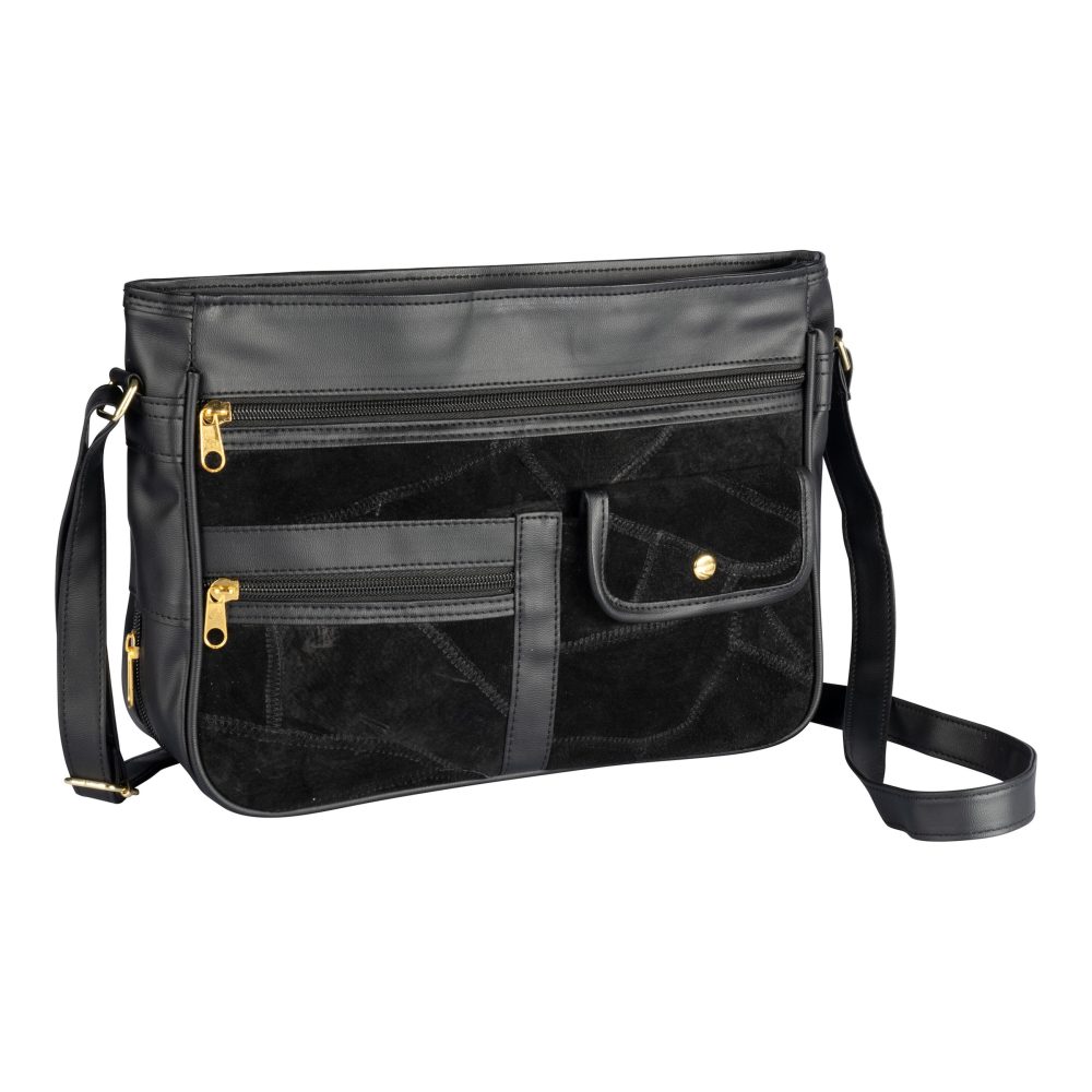 Patchwork-Ledertasche ?Irmgard?