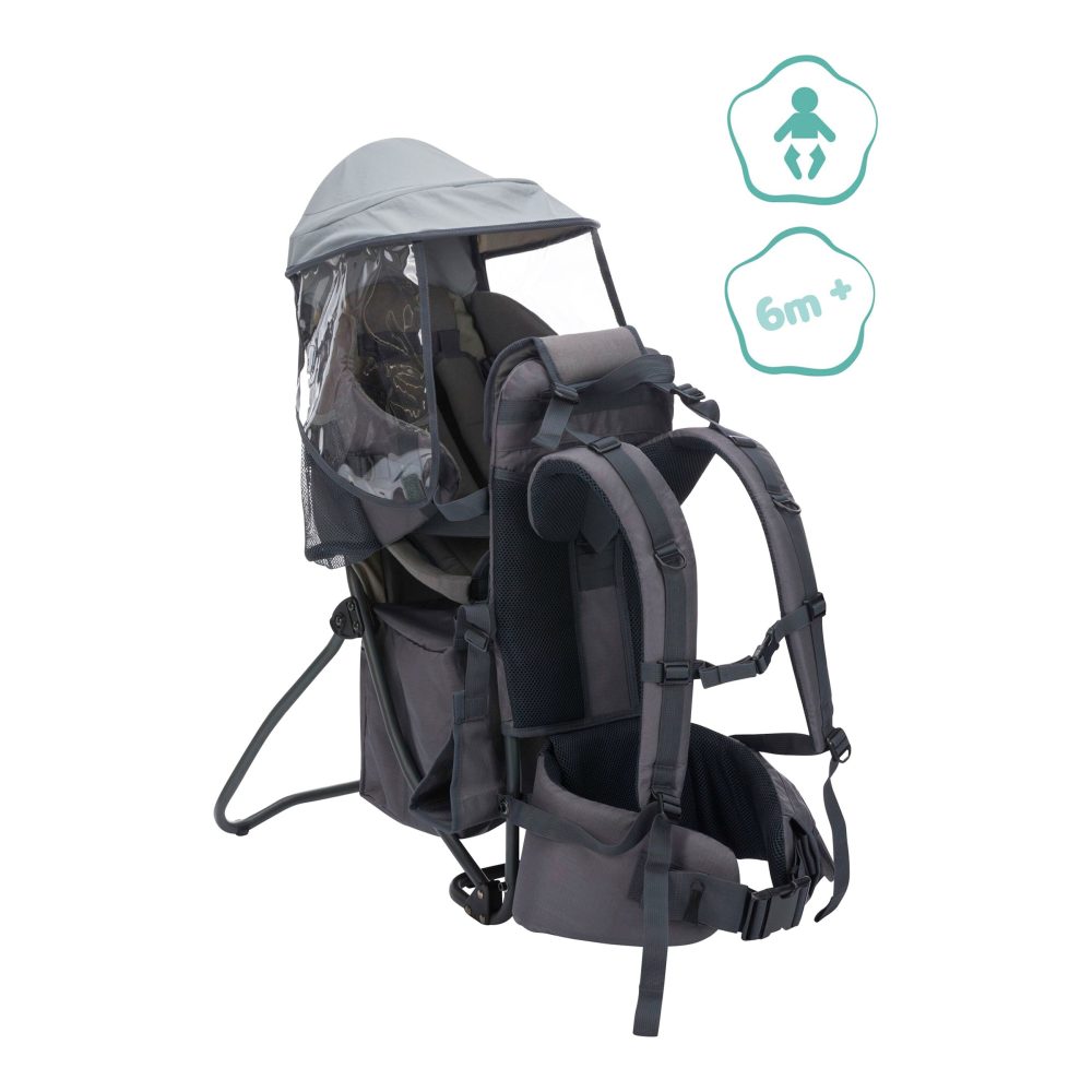 fillikid Rückentrage Elite Grau Melange