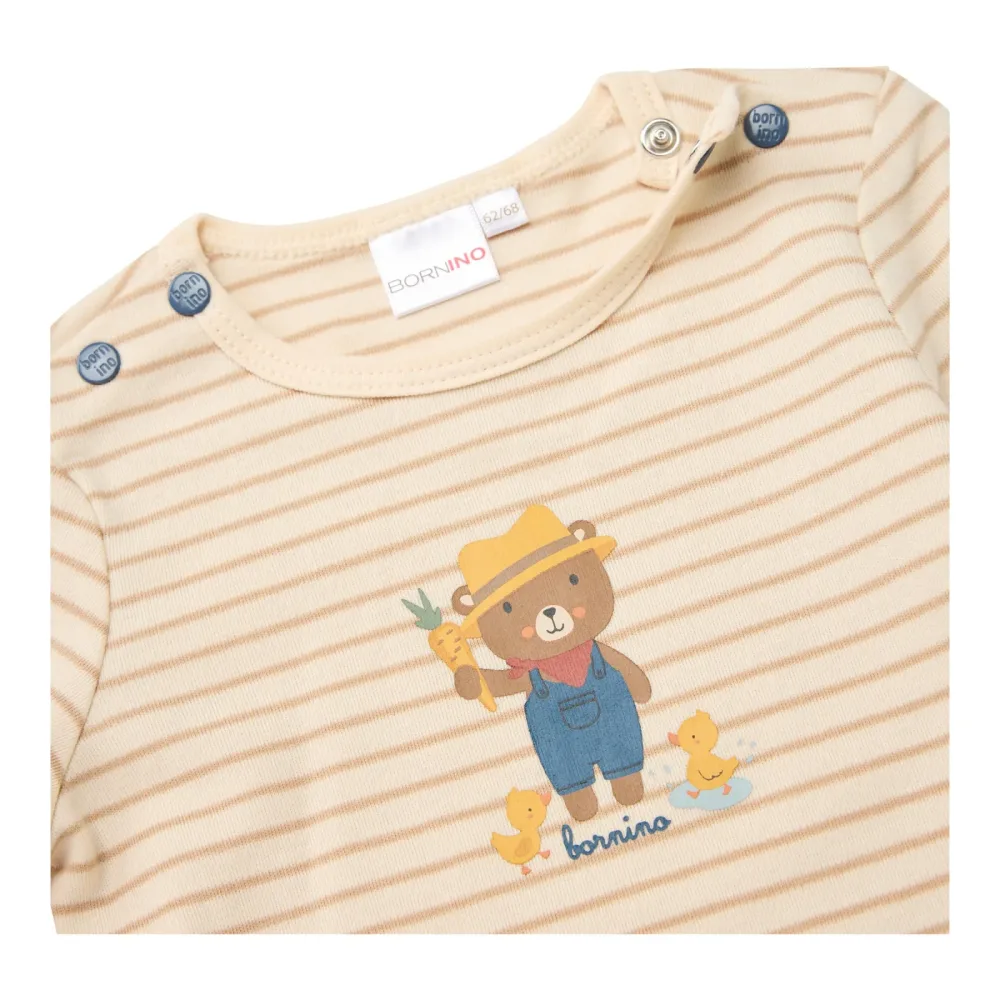 Shirt langarm Ringel