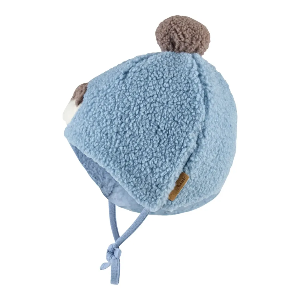 Plüsch-Wintermütze Bommel Pinguin