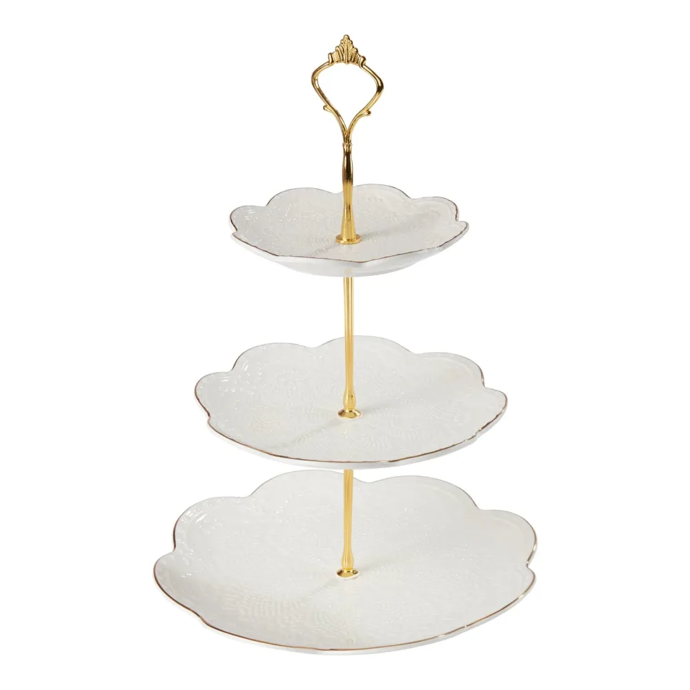 Porzellan-Etagere, festlich
